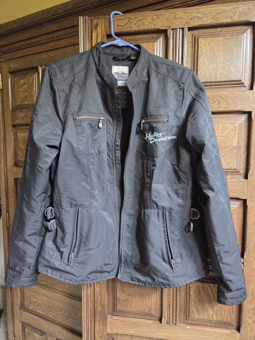 Harley-Davidson Women's Black Lightweight Riding Jacket